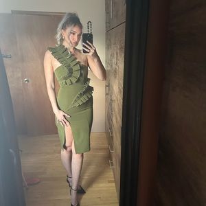 Andrea Iyamah Kamala Ruffled Dress